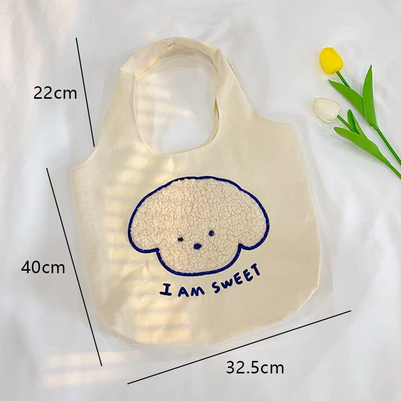 A beautiful canvas bag produced by a canvas bag factory