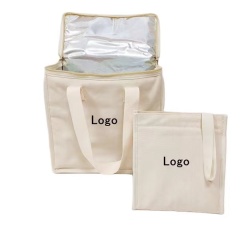 OEM, ODM Factory base customized wholesale canvas Lunch bag