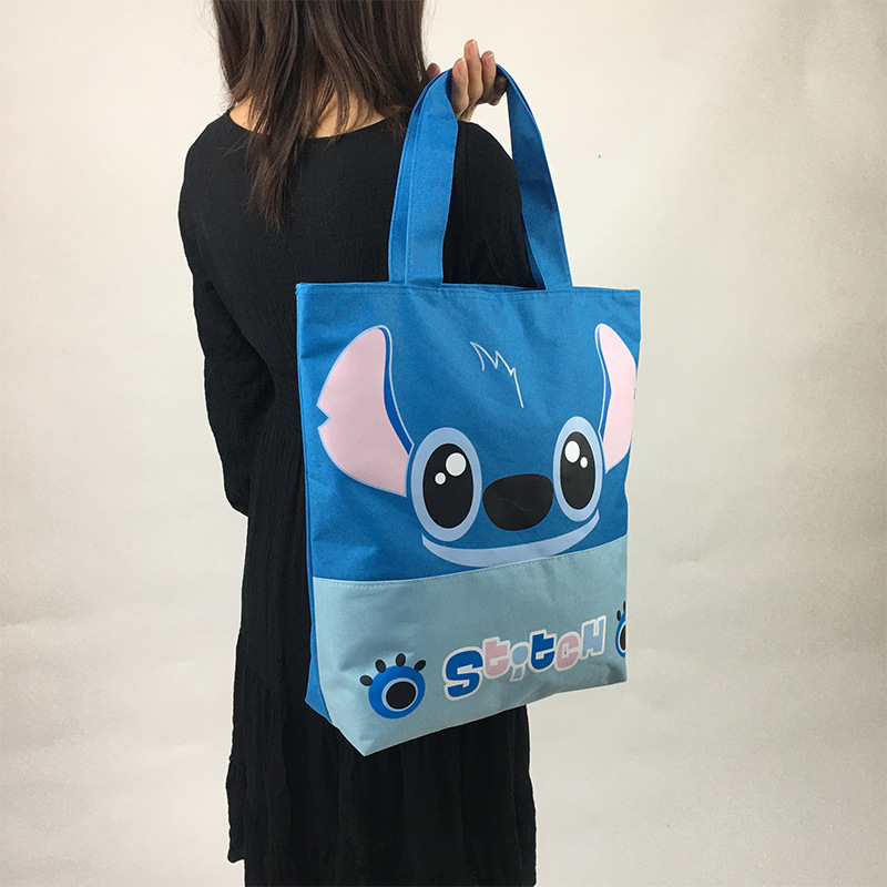 Blaue Cartoon Custom Geschenk Handtasche