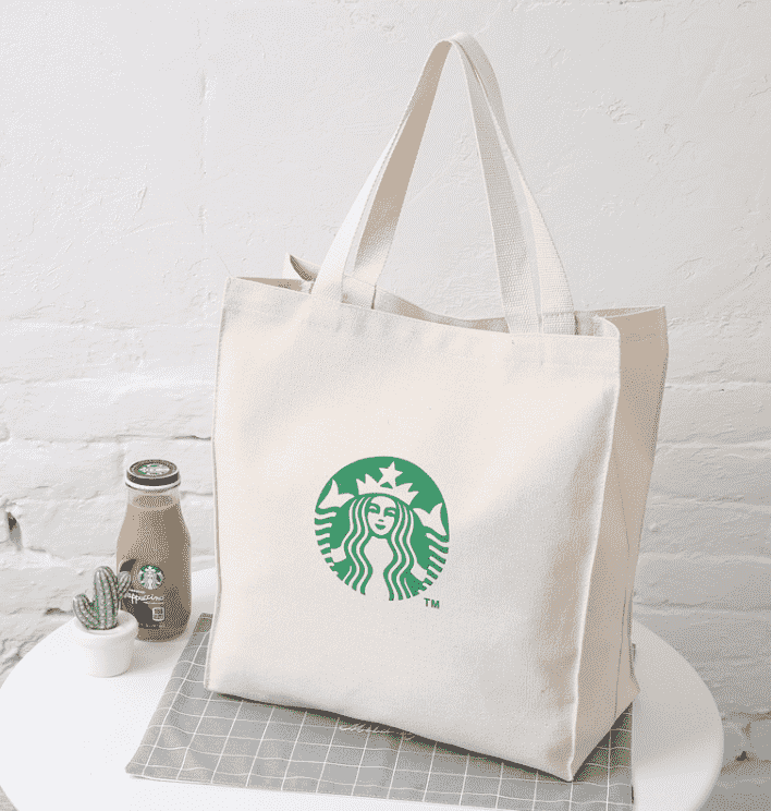 Custom promotional canvas bag