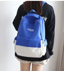 Personalize mochilas de algodão personalizadas e mochilas de estudante