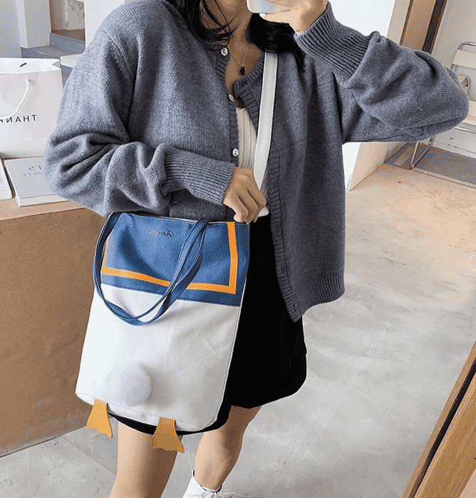 Wholesale duck butt canvas bag