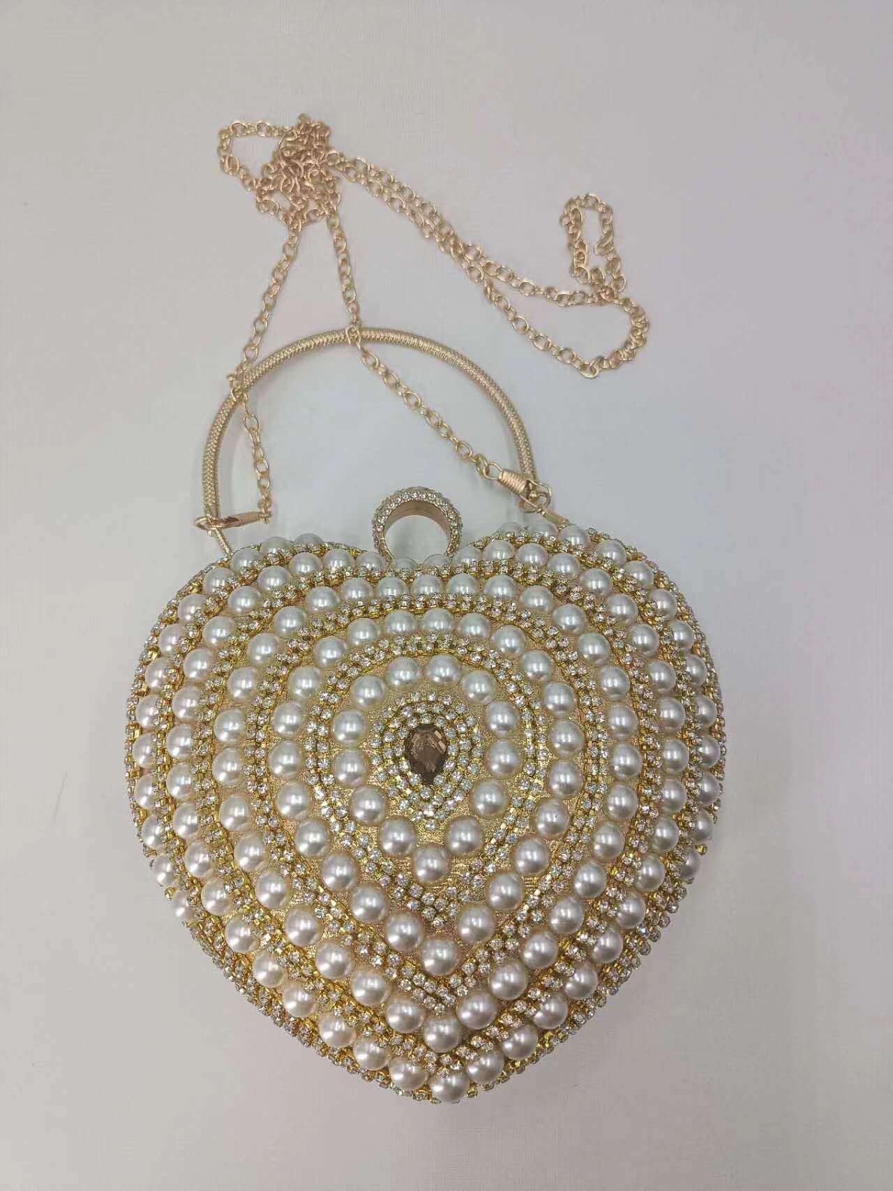 Wholesale Heart Wedding Bridal bag