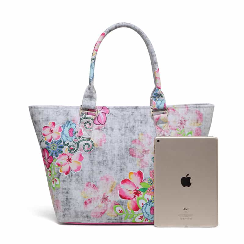 Customized digital printing tote bag with large volume