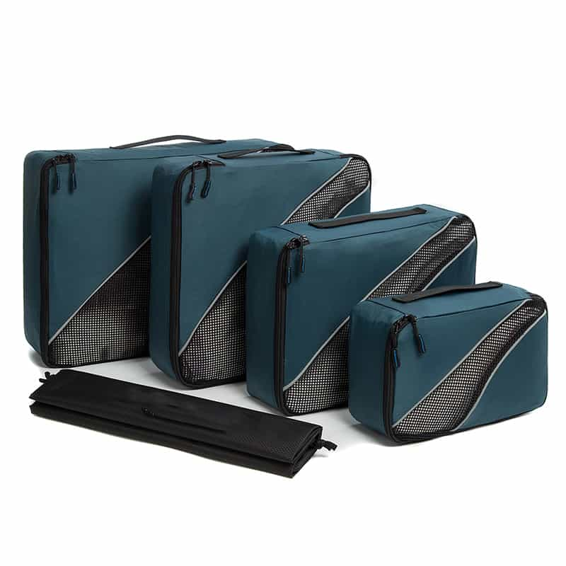 Four piece travel storage bag makes travel more convenient