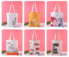 Sac en toile de coton imprimé sur mesure avec logo - cadeau de l'entreprise