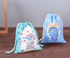Saco de algodão ecológico impresso - bolsa de baixo preço