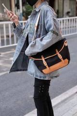 Sac cadeau en toile de coton personnalisé avec ceinture
