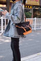 Sac cadeau en toile de coton personnalisé avec ceinture