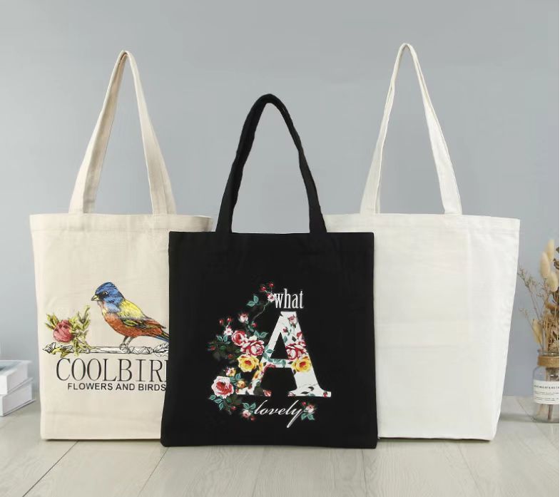 Customized sustainable tote bag with logo