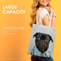 Canvas Tote Bag Double