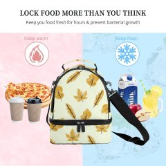 Double Deck Lunch Bag