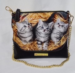 Iron Strap Pet Dog Shoulder Bag
