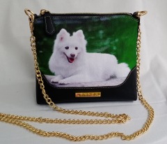 Iron Strap Pet Dog Shoulder Bag