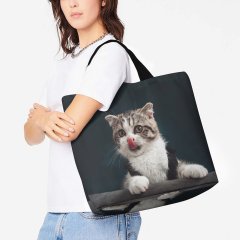 Mr. Gluttonous Cat Tote Bag