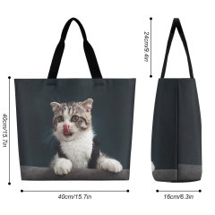 Mr. Gluttonous Cat Tote Bag