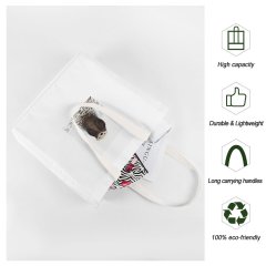 Cute Animal Double sided Printed Tote Bag