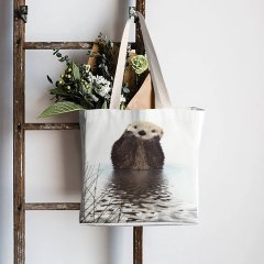 Cute Animal Double sided Printed Tote Bag