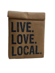Customized wholesale washable kraft lunch bag insulatied bag is durable and environmentally friendly