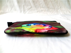 Printing cotton clutch bag manufacture