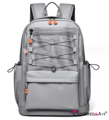 Men's New Business Fashion Student Backpack Leisure Simple Large Capacity Travel Backpack