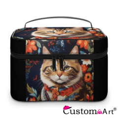 New Stylish Portable Makeup Bag,Large Capacity Travel Toiletries And Skincare Sundries Organizer Bag