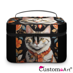 New Stylish Portable Makeup Bag,Large Capacity Travel Toiletries And Skincare Sundries Organizer Bag