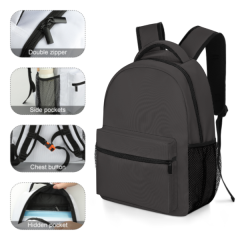 New Backpack High School Students Backpack Large Capacity Travel Backpack Men's Computer Bag