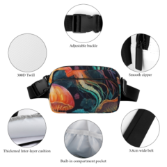 Wholesale multifunctional casual waist bag for outdoor or sports