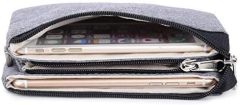 Made in China informal waterproof casual polyester wallet clutch bag for travel