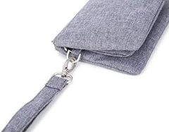 Made in China informal waterproof casual polyester wallet clutch bag for travel