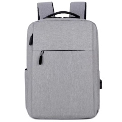 Customized office business laptop backpack with USB port for leisure travel business office