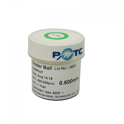 Leaded 250,000 PCS PMTC Solder Ball 0.6mm bga balls,solder ball,solderball for IC Chips PCB Welding Rework