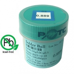 Lead-free 250K PCS PMTC 0.889mm Solder BGA Balls Solderball For BGA Reballing