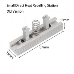 Directly Heating BGA Reballing Station Stencils Holder Template Holder Heated Fixture Reball Jig For IC Reballing