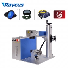 Raycus 30W Fiber Laser 30QS Fiber 0ptic Laser Engraver Laser Marking Machine For Metal Steel