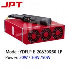 JPT LP Series 20W 30W 50W Laser Fiber Marking Machine For Metal Brass Aluminum Steel And Nonmetallic Acrylic