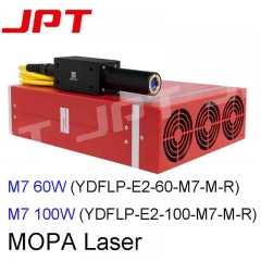 JPT M7 100 E2 100W MOPA Fiber Laser Marking Machine Color MOPA Laser Engraver Machine