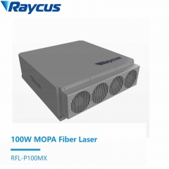 Raycus 100W MOPA Laser Fiber Marking Machine Color Fiber Laser Engraver