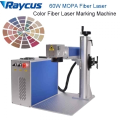 Raycus 60W MOPA Fiber Laser Engraver Color Marking Laser Fiber Marking Machine