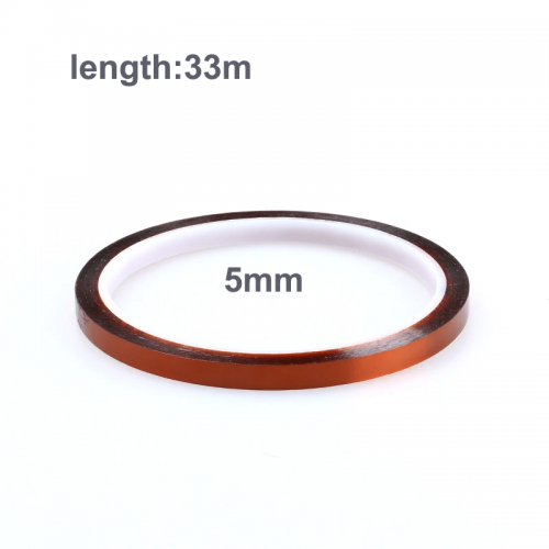 Kapton Tape 33M 5MM Width Polyimide Heat Resistant Adhesive Tape High Heat Polyimide Tape