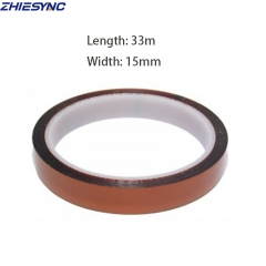 Kapton Tape 33m 15mm Width Polyimide Heat Resistant Adhesive Tape High Heat Tape Kapton Tape