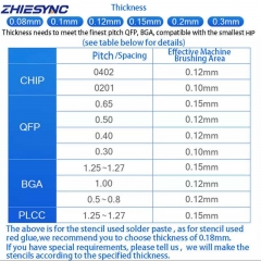 Custom Made SMT Stencil SMD Stencil PCB Stencil PCBA Solder Stencil BGA Stencil