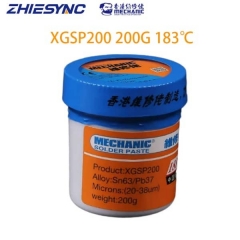 MECHANIC XGSP-200 200g Tin Solder Paste Welding Paste 183°C Tinning Paste For BGA SMD SMT Soldering