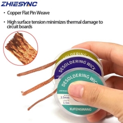 Desoldering Wick Width 2.5mm Length 1.5m Welding Solder Wick Remover Desoldering Wire Desoldering Braid BGA Repair Tool