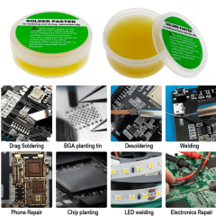 100g Rosin Flux Solder Paste Solder Flux for Desoldering for Lead-Free Electronics Soldering and Desoldering DIY