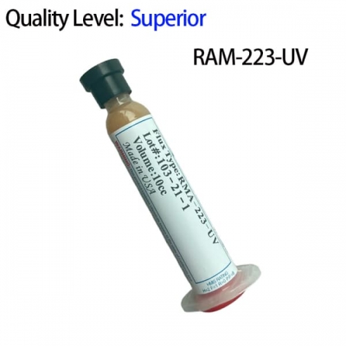 Superior Quality 10cc AMTECH RMA-223 Solder Flux Welding Grease Solder Paste for Phone CPU Reballing Low Residue No Cleaning Welding Flux Repair Tools