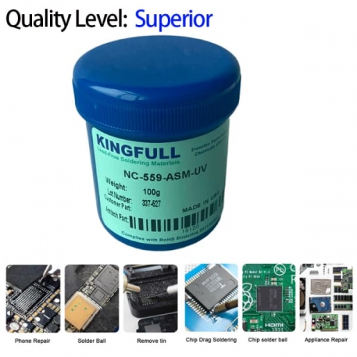 Superior Quality 100g Amtech NC-559-ASM No-Clean Flux for Soldering SMD BGA Reballing Soldering Welding Flux Nc 559 Halogen-free