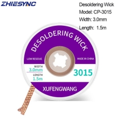 Desoldering Wick Width 3.0mm Length 1.5m Welding Solder Wick Remover Desoldering Wire Desoldering Braid BGA Repair Tool