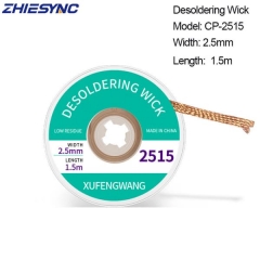 Desoldering Wick Width 2.5mm Length 1.5m Welding Solder Wick Remover Desoldering Wire Desoldering Braid BGA Repair Tool